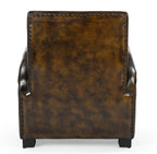 ARMSTRONG Luxury Buffalo Hide Leather Armchair