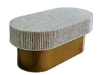 Opulent Elegance Mother of Pearl Coffee Table