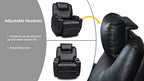 Recliner Lift Heat Massage Armchair