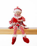 Candy Stripe Elf - Red & White 65cm