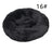 Calming Faux Fur Round Pet Bed