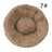 Calming Faux Fur Round Pet Bed