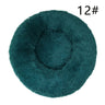 Calming Faux Fur Round Pet Bed