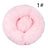 Calming Faux Fur Round Pet Bed