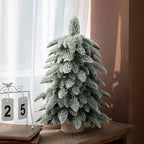 Snow-Covered 55cm Mini Christmas Tree