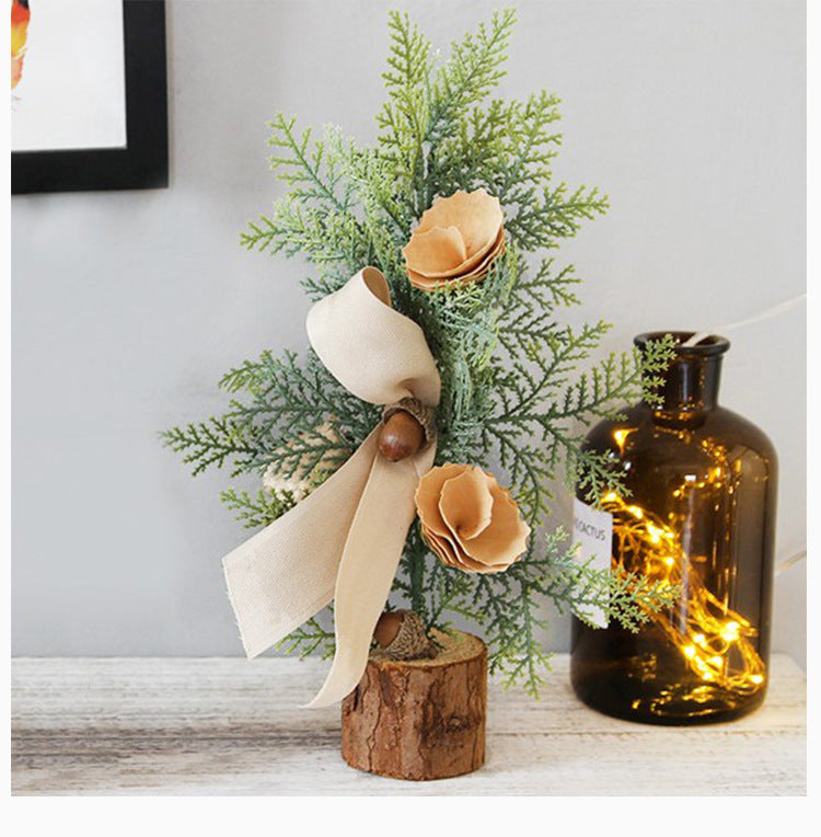 Rustic Mini Greenery Tabletop Ornament