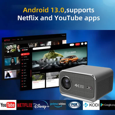 P20 1080P Smart Projector with 4K Support