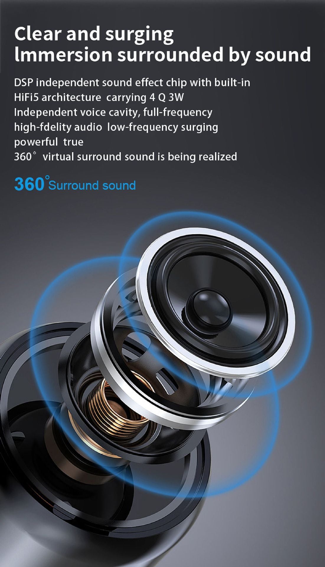 Compact Mini HD Projector for Immersive Viewing