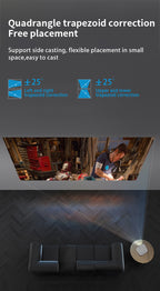 Compact Mini HD Projector for Immersive Viewing