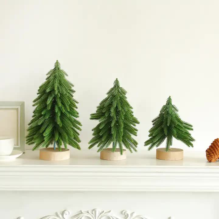 Elegant 11.42 Inch Miniature Pine Tree