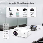 Wi-Fi Portable Mini Projector for Home and Office