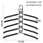 Multi-Layer Foam Hanger - Space-Saving Organizer