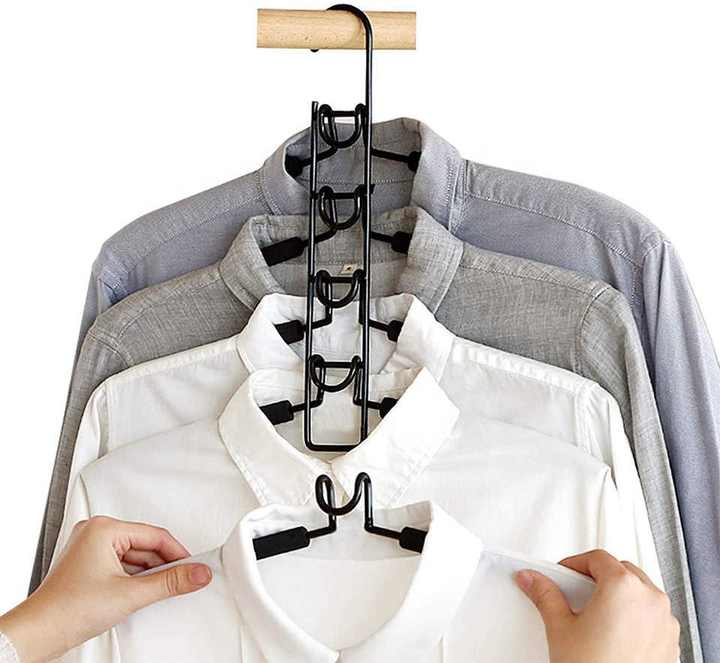 Children's Multi-Layer Foam Hanger Set - 2 PCS