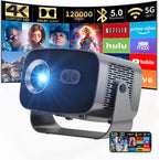 Smart Android 12.0 HD Mini Projector