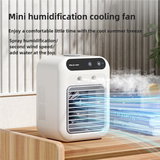 Portable Mini Air Cooler L7 with Humidifier and 500ml Water Tank