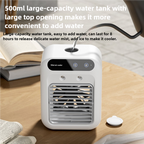 Portable Mini Air Cooler L7 with Humidifier and 500ml Water Tank