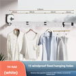 Wall-Mounted Foldable Clothes Drying Rack