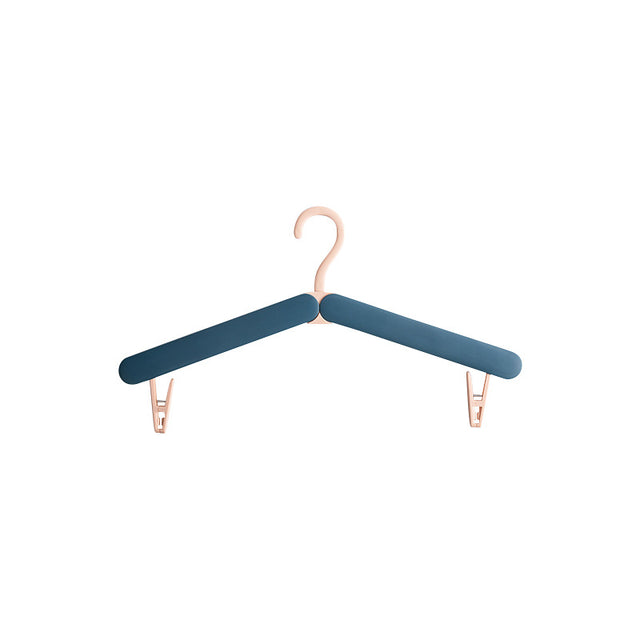 Portable Folding Travel Hanger with Clips