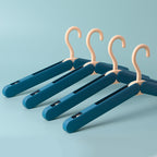 Portable Folding Travel Hanger with Clips