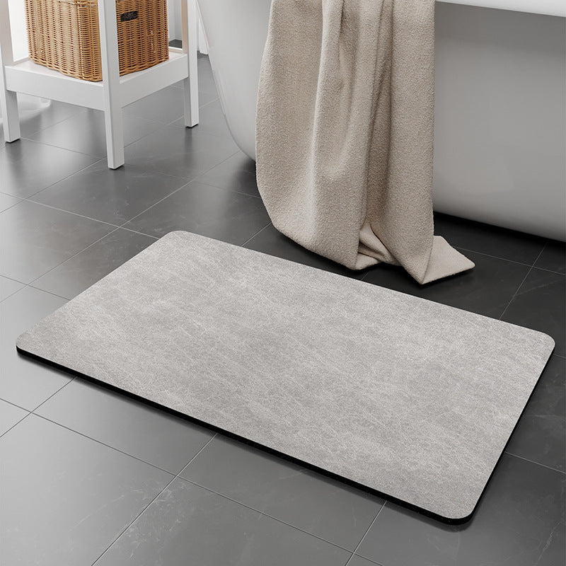 Quick-Dry Absorbent Non-Slip Bath Rug for Bathroom, Kitchen & Entryway - Durable