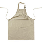 Khaki Waterproof & Oil-Proof Apron - Adjustable Kitchen Apron with Pockets