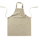 Khaki Waterproof & Oil-Proof Apron - Adjustable Kitchen Apron with Pockets