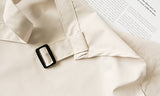 Khaki Waterproof & Oil-Proof Apron - Adjustable Kitchen Apron with Pockets