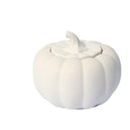 (Lime Basil Citrus)Ceramic Pumpkin Candle with Lid - Home Decor and Gift Ideas