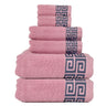 Luxury Cotton Towel Set - 6-Piece Highly Absorbent Bath & Hand Towels Collection