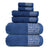 Luxury Cotton Towel Set - 6-Piece Highly Absorbent Bath & Hand Towels Collection