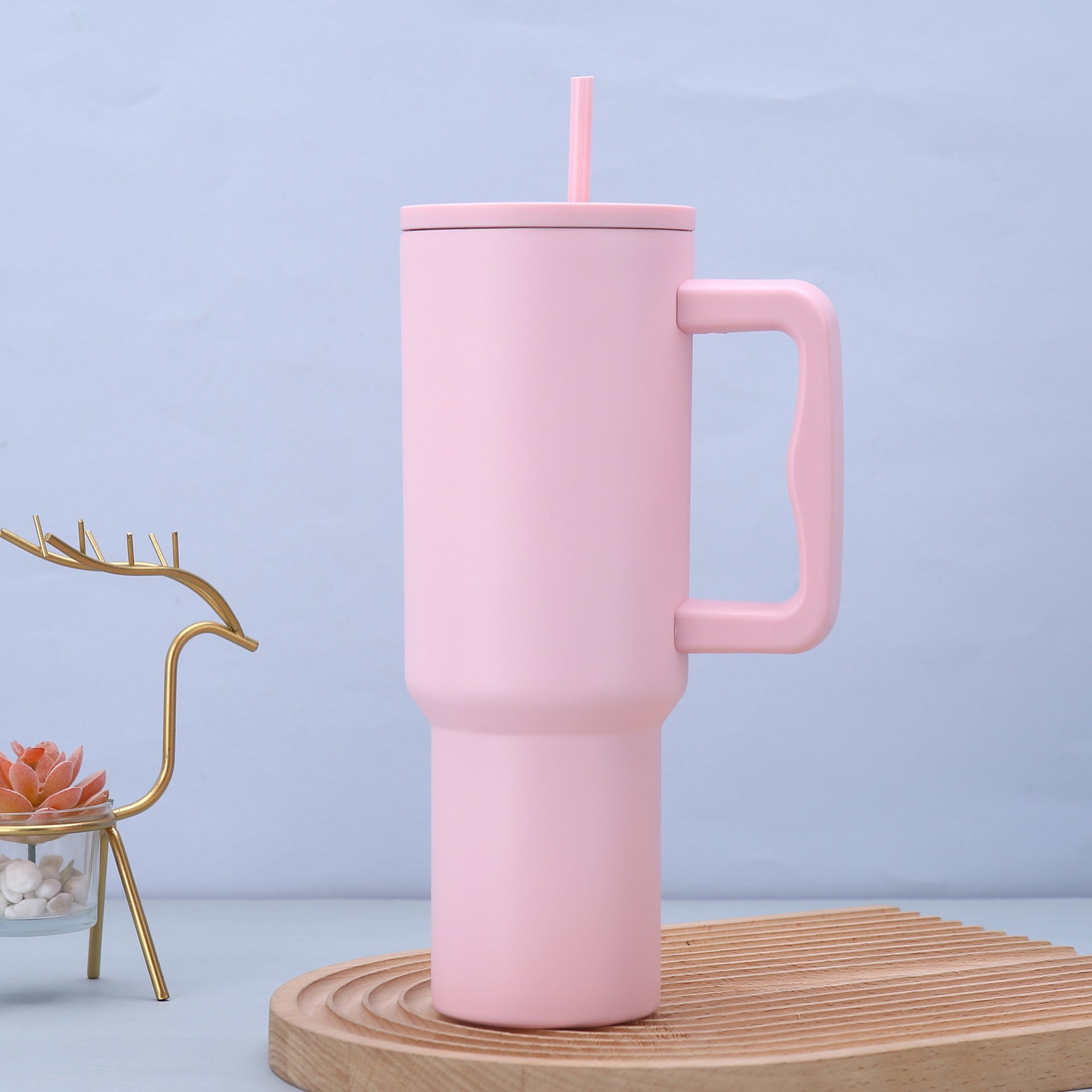 Pink 40oz Insulated Stainless Steel Tumbler