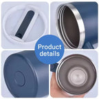 40oz Insulated Stainless Steel Tumbler with Handle