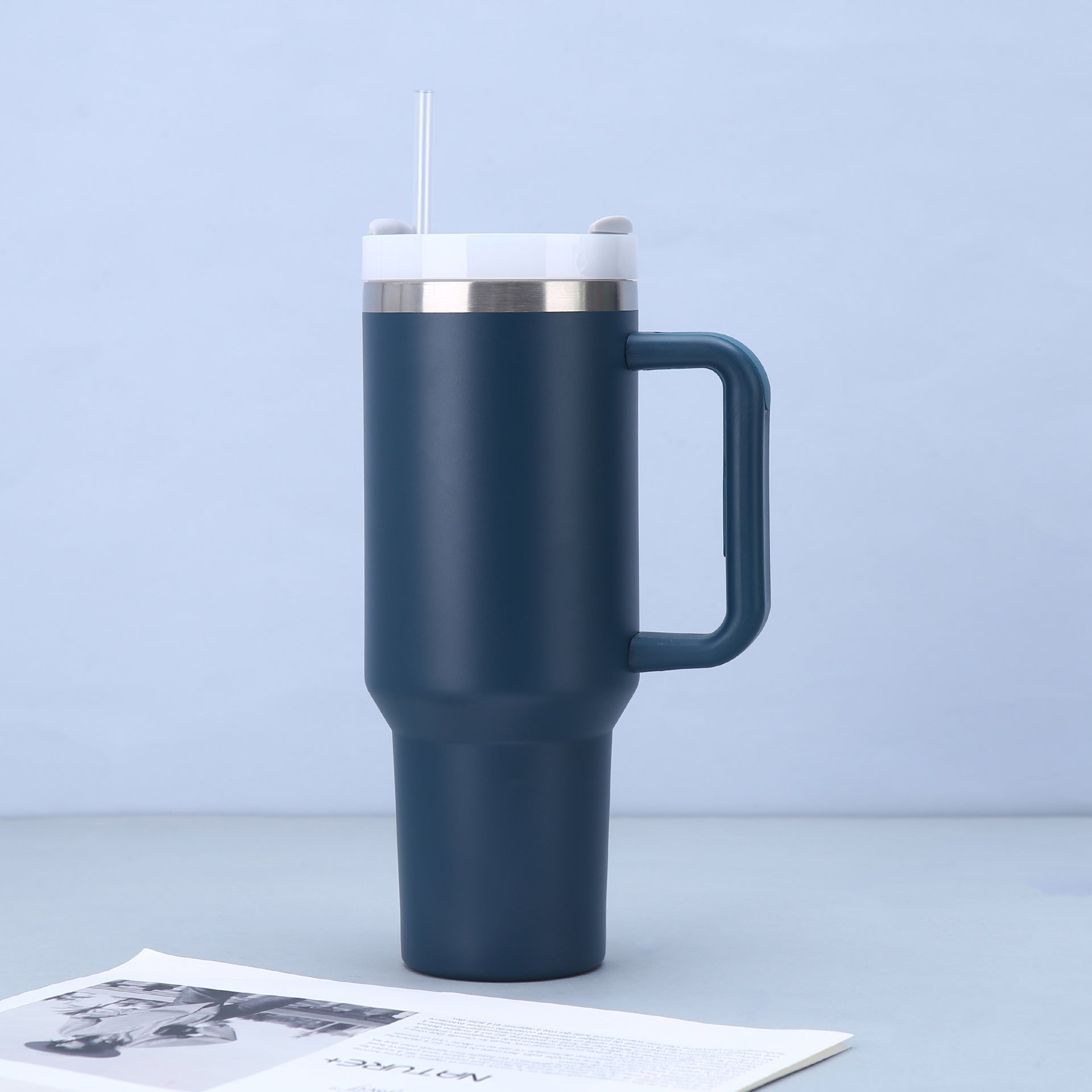 Navy Blue 40oz Insulated Stainless Steel Tumbler