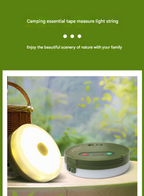 Ultra-Thin Rechargeable LED Camping Light with String