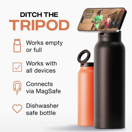 Ultimate Insulated Water Bottle with Phone Stand