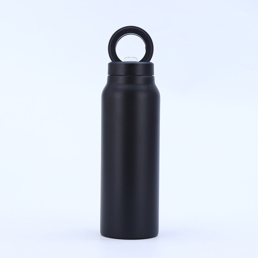 Stainless Steel Insulated Water Bottle with Magnetic Phone Stand