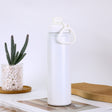 Elegant White Travel Thermos Bottle