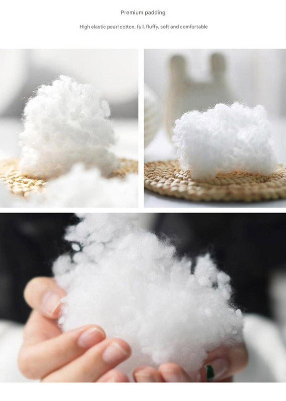 Soft And Thick Seat Cushion - Cotton Linen Blend Chair Pad with Ties for Chairs