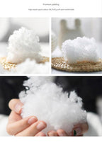 Soft And Thick Seat Cushion - Cotton Linen Blend Chair Pad with Ties for Chairs