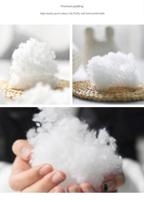 Soft And Thick Seat Cushion - Cotton Linen Blend Chair Pad with Ties for Chairs