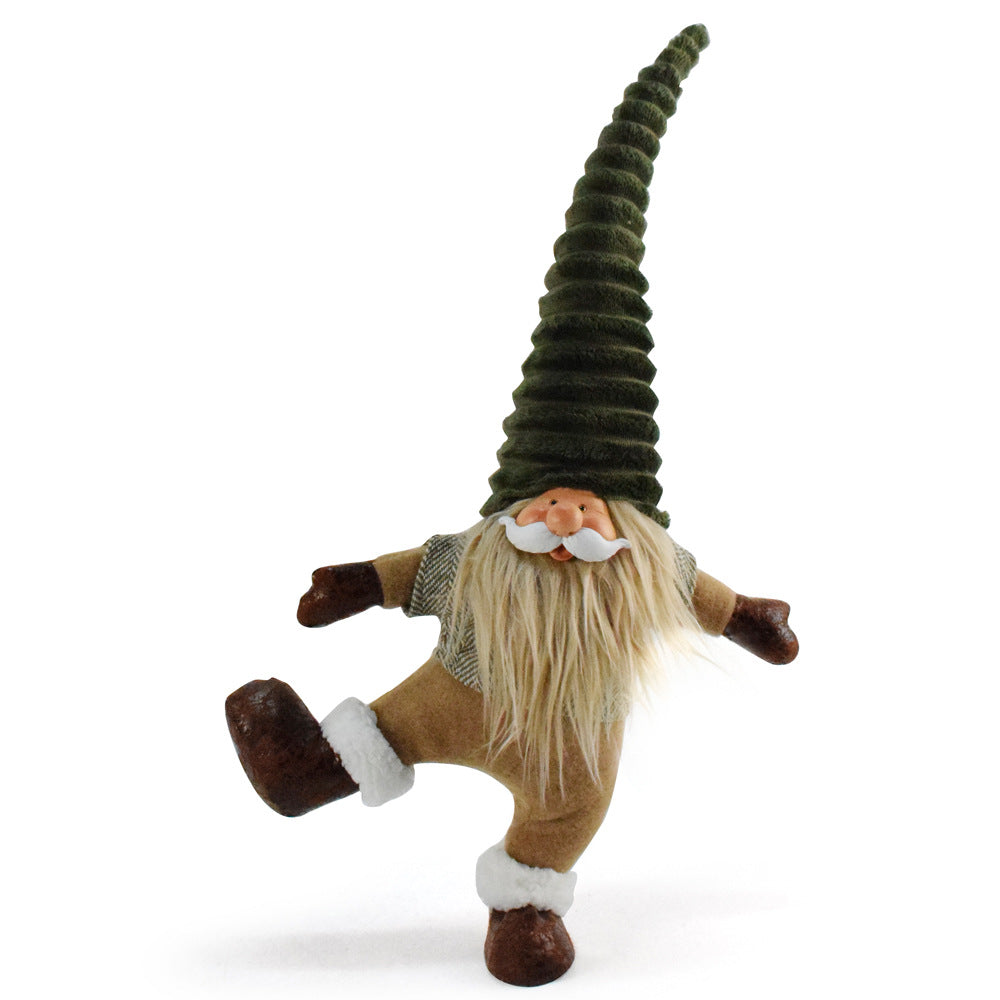 One-Legged Santa & Rudolph Christmas Gnome