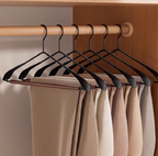 Premium Solid Wood Non-Slip Hangers Set of 6