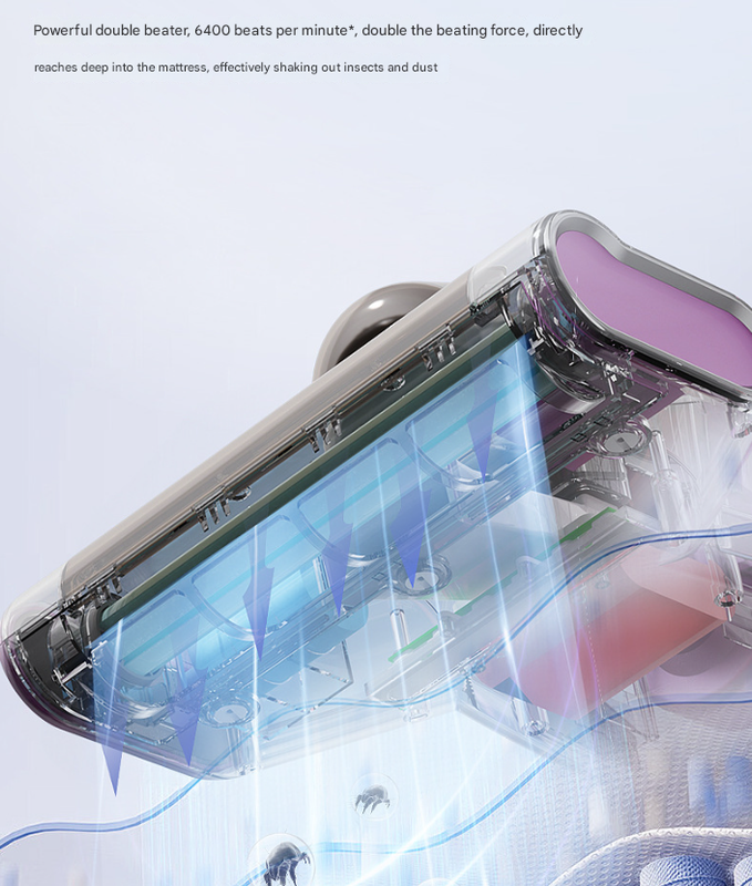 Advanced Cordless UV-C Dust Mite Vacuum