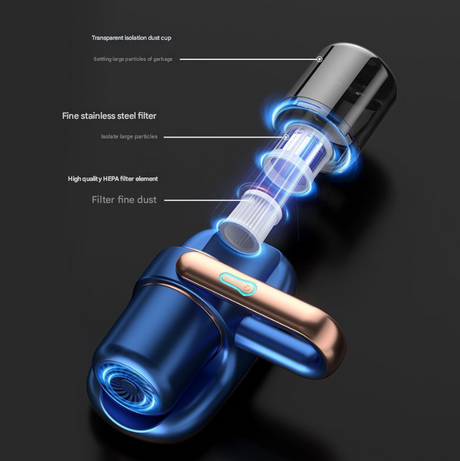 Cordless UV-C Dust Mite Vacuum Cleaner