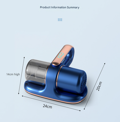 Cordless UV-C Dust Mite Vacuum Cleaner