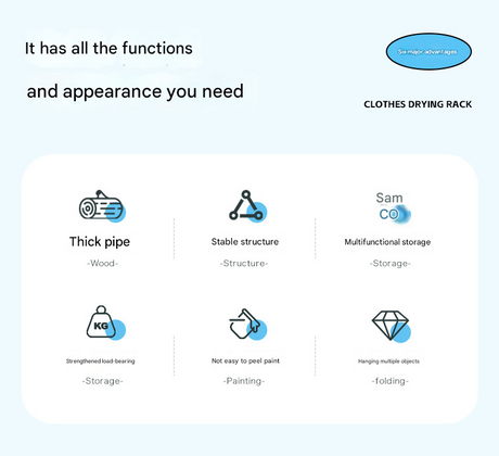 360° Rotating Heavy Duty Portable Garment Rack