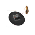 Retro Leather Handbag Style Wall Clock - Various Colours