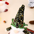 Illuminated Sequin Christmas Gnome Decoration