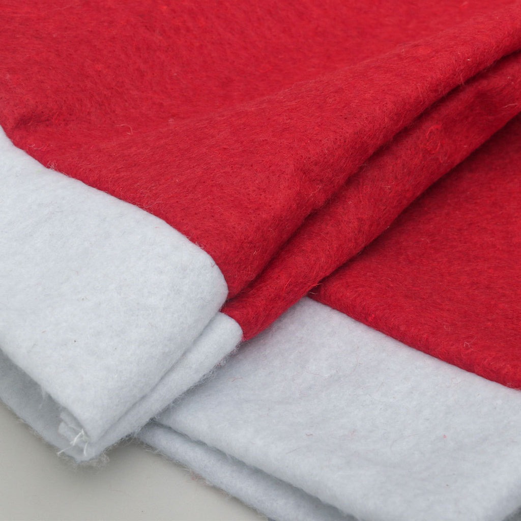 Festive Santa Hat Dining Chair Covers - Set of 8