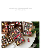 Vintage Miniature Glass Christmas Ornament Set